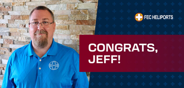 Jeff Sterwerf of FEC Heliports recognized for appointment to the NFPA Helicopter Facilities Committee